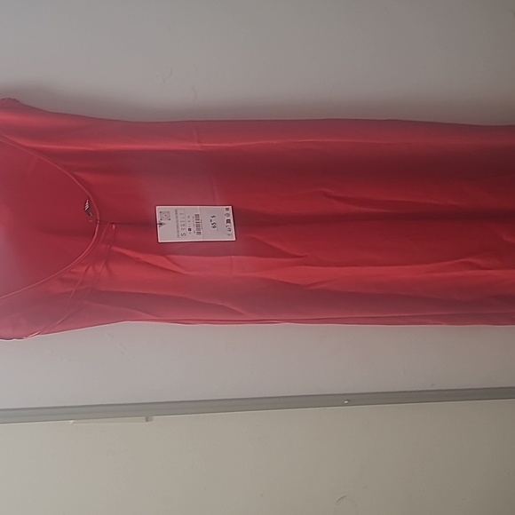 Zara Red Dress Size Small - Picture 4 of 6